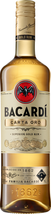 Bacardi Rum Carta Oro 37,5% 1,0l