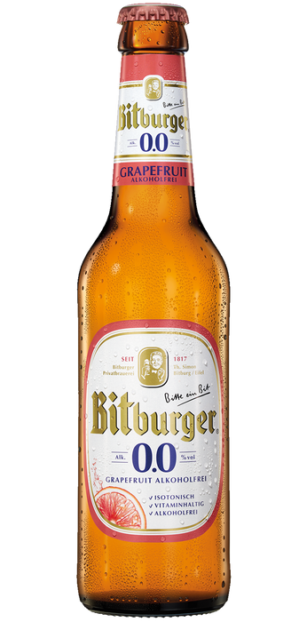 Bitburger 0,0% Grapefruit MW 4x6x0,33l
