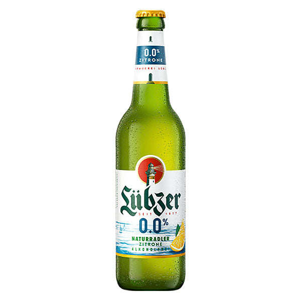 Lübzer Naturradler Zitrone 0,0% 20x0,50l