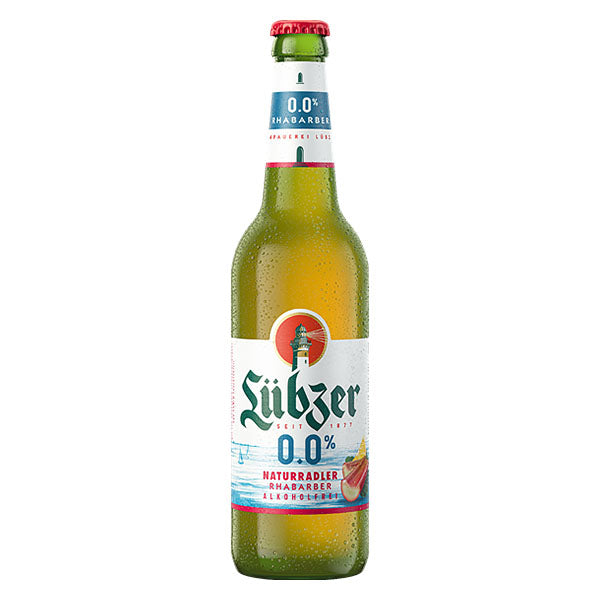 Lübzer Naturrad.Rhabarber 0,0% 20x0,50l