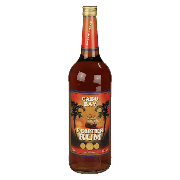 Braun Cabo Bay Rum braun 37,5% 1,0l