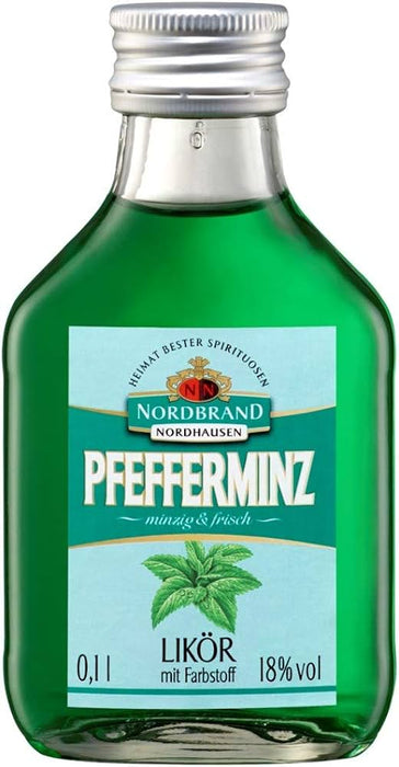 Nordbrand Pfefferminzlikör 18% 12x0,10l