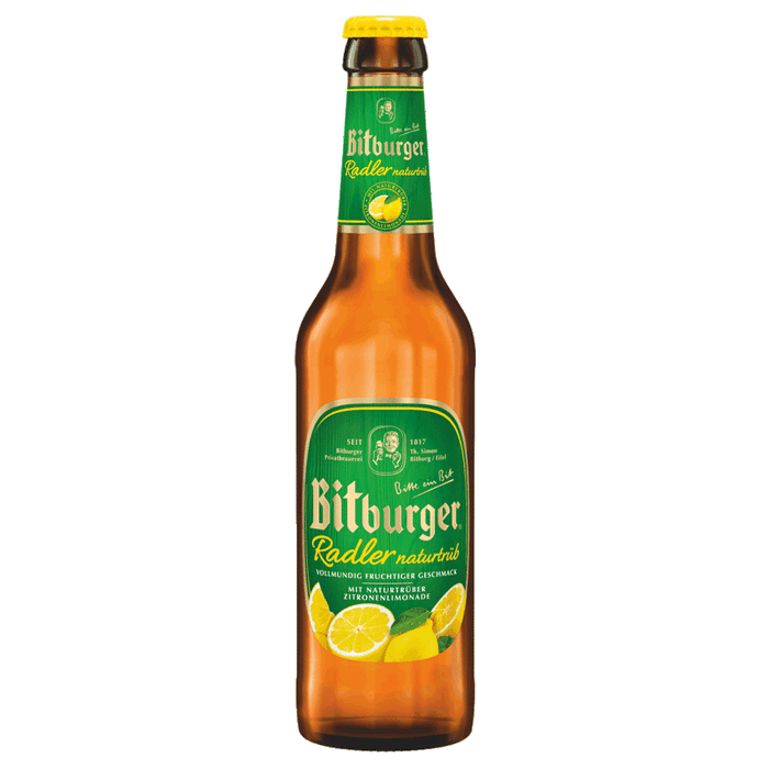 Bitburger Radler Naturtrüb MW 4x6x0,33l