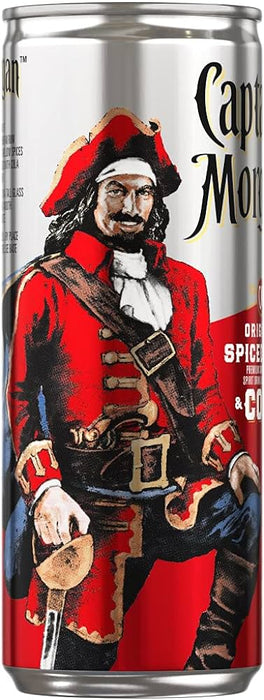 Captain Morgan & Cola 10% DSP 12x0,25l