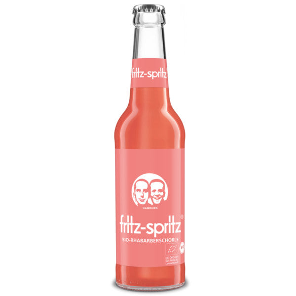 Fritz spritz Bio Rhabarbschorle 24x0,33l