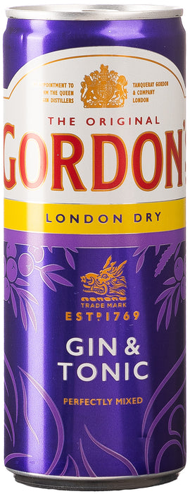 Gordon's Gin&Tonic 10% DSP 12x0,25l