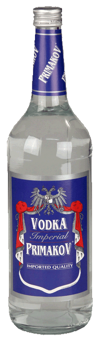 Braun PRIMAKOV Imperial Vodka 37,5% 1,0l