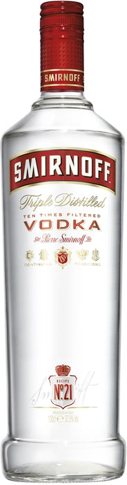 Smirnoff Red Label NO.21 37,5% 1,0l
