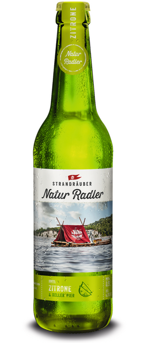 Strandräuber Bio Naturradl. Zitrone MW 20x0,50l