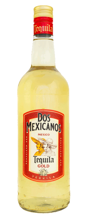 Braun Tequila Dos Mexicanos Gold 35%1,0l