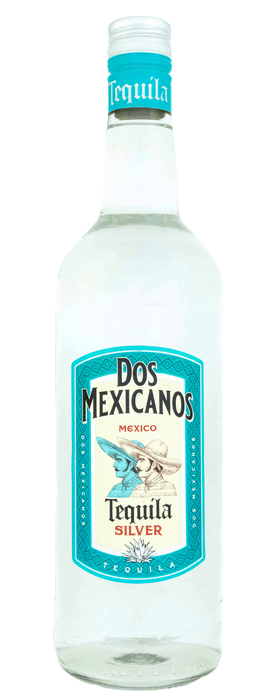 Braun Tequila Dos Mexicanos Silver35%1,0