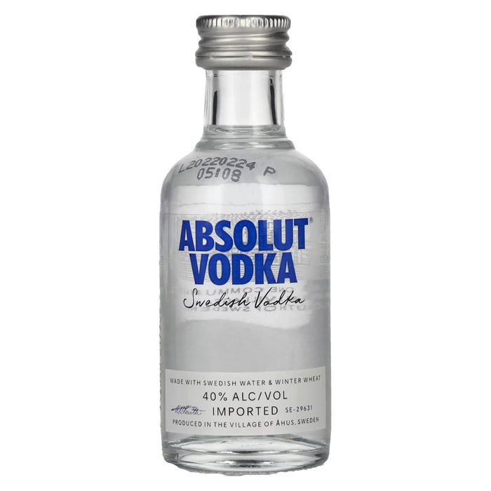 Absolut Vodka 40% 12x0,05l