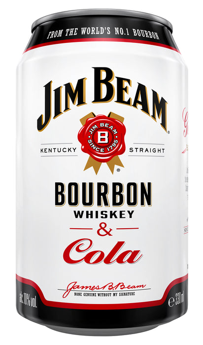 Jim Beam & Cola Dose 10% EWP 24x0,33l
