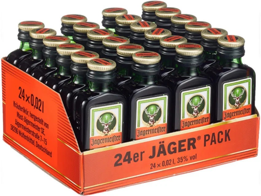 Jägermeister 35%                24x0,02l