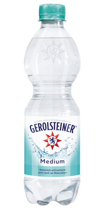 Gerolsteiner Medium PET-C       12x0,50l