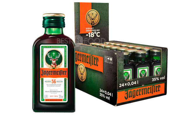 Jägermeister 35%                24x0,04l